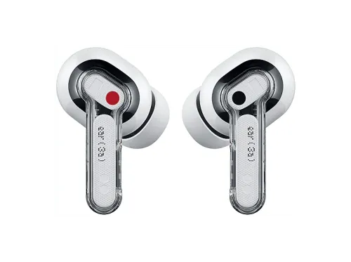 Auriculares True Wireless Nothing Ear (3a) Hasta 42h de Autonomía Cancelación Activa de Ruido Llamadas Claras con IA 6 Micrófonos Blanco