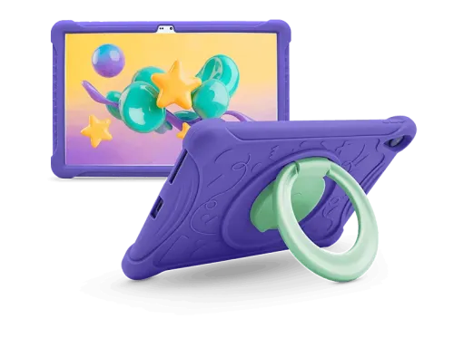 Tablet infantil PEAQ MIA Kids Tab WiFi 6 10" HD 4 GB RAM 128 GB Púrpura
