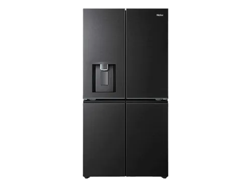 Frigorífico americano Haier Horizon HCW99F18DIMB No Frost 182,5 cm 630 l Dispensador Agua y Hielo Nutribank Negro