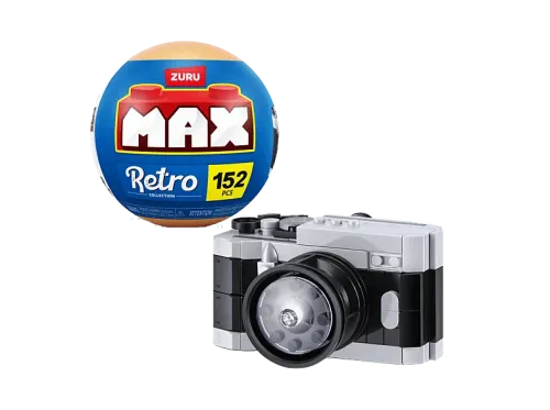 Figura Sherwood MAX Build more Cámara Retro 188 piezas