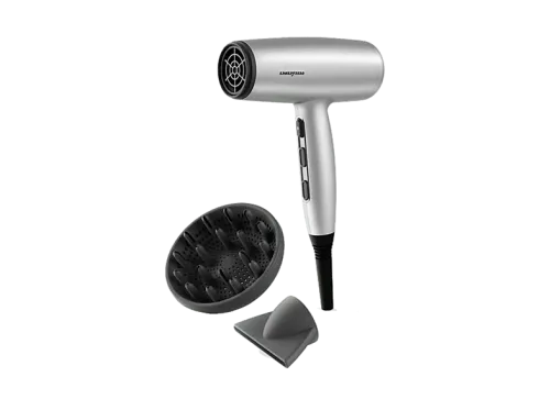 Secador BaByliss Cosmos 2100 W 3 Niveles Temperatura 2 Velocidades Difusor incluido Aire Frío Plata