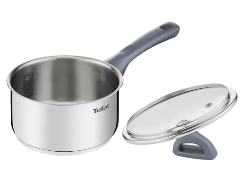Cazo Tefal Daily Cook G7122 1.5 l 16 cm Acero Inoxidable Tapa erguida Mangos ergonómicos antiquemaduras Apto lavavajillas