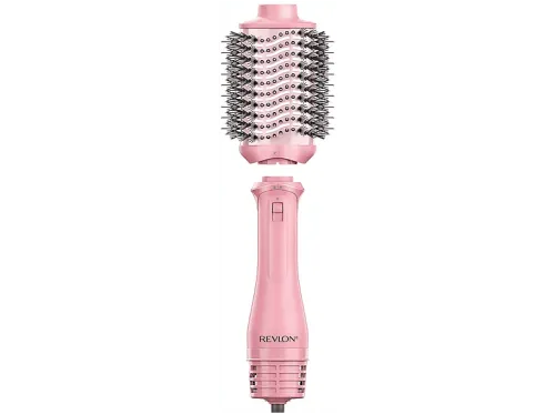 Moldeador Revlon One Step Volumiser Glow Tecnología iónica 3 Niveles de Temperatura 2 Velocidades Cabezal desmontable Rosa