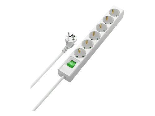Regleta ISY IPS-6310-W 6 tomas Blanco