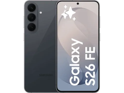Móvil Samsung Galaxy S26 FE Grafito 256GB 8GB RAM 6.7" Dynamic AMOLED 2X FHD+ Exynos 2500 4900 mAh