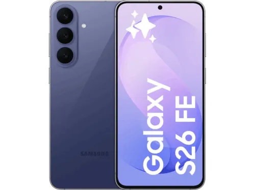 Móvil Samsung Galaxy S26 FE Índigo 256GB 8GB RAM 6.7" Dynamic AMOLED 2X FHD+ Exynos 2500 4900 mAh