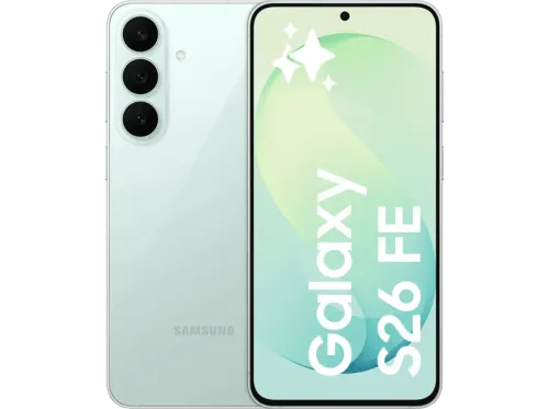 Móvil Samsung Galaxy S26 FE Pistacho 256GB 8GB RAM 6.7" Dynamic AMOLED 2X FHD+ Exynos 2500 4900 mAh