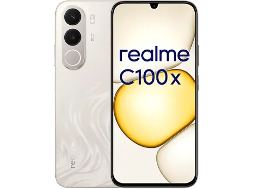 Móvil realme C100X Golden Coast 256 GB 4 GB 6.8 " HD + Unisoc T7250 8000 mAh