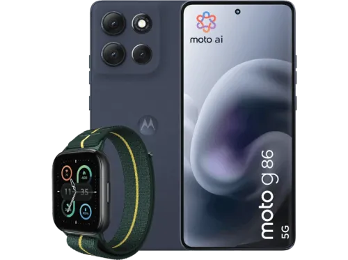 motorola G86 PANTONE Spellbound 256GB 8 GB RAM 6.67" Super HD MediaTek Dimensity 7300 5000 mAh + Reloj Watch Fit
