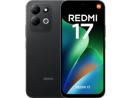 Xiaomi Redmi 17 Negro 128 GB 4 GB RAM 6.9" LCD HD+ MediaTek Helio G91-Ultr 7500 mAh