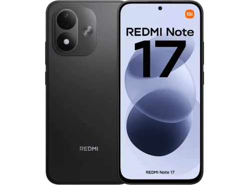 Xiaomi Redmi Note 17 Negro 256GB 6GB RAM 6.99" AMOLED Snapdragon 6s 4G Gen 2 7700 mAh
