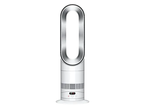 Ventilador sin aspas Dyson Hot+Cool™ HF1 Ventilador y calefactor Precalentamiento remoto 2250 W 10 Velocidades Blanco/ Plata