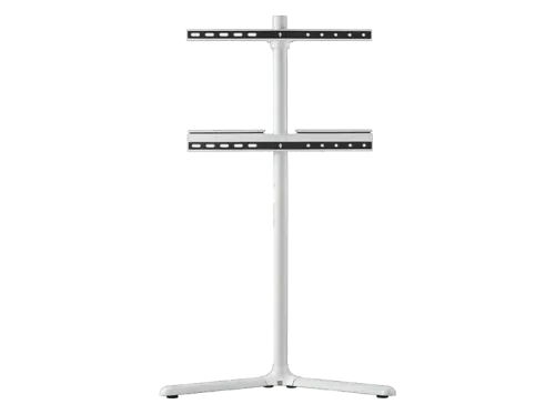 Soporte TV One For All Float Para TV enntre 32"- 90" VESA Max 600 x 400 Carga hasta 50 kg Altura ajustable Organización de cables Blanco