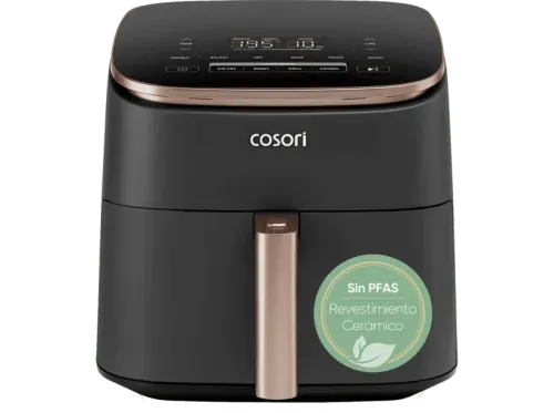 Freidora de aire Cosori Turbo Blaze Chef Edition Con Revestimiento Cerámico 6 l 1725 W 230 °C Negro