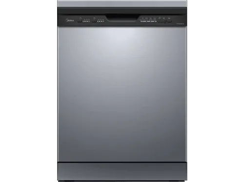 Lavavajillas Midea MFD60S080X 12 Servicios 4 Programas Ancho 59.8 cm Inicio Diferido Inox
