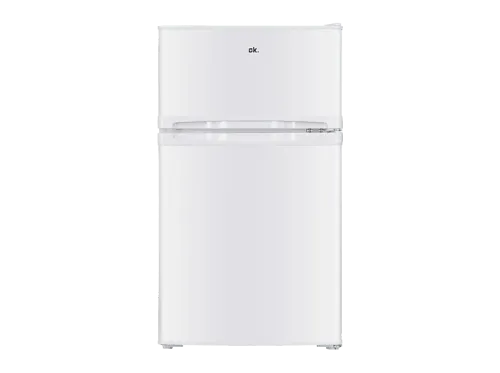 Frigorífico dos puertas ok. OFK 191-1 E W 84.2 de alto 85 l Mini Blanco