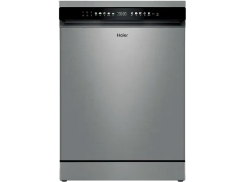 Lavavajillas Haier XF 6C4F1X 16 servicios 10 programas 60 cm Apertura automática Tercera bandeja Inox