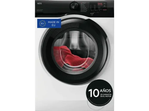 Lavadora carga frontal AEG LFE6D94O4B 9 kg 1400 rpm 10 programas IA Wash Assist Cajón largo Blanco