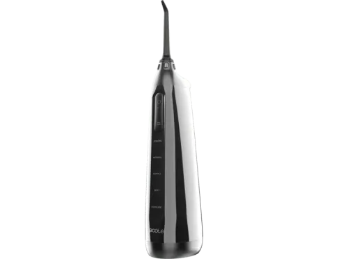 Irrigador Cecotec ToothCare 6000 Jet Liberty 180 ml 5 modos 30-80 PSI IPX7 Autonomía hasta 30 días Negro