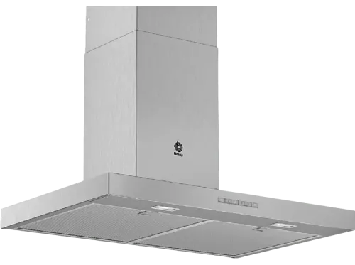 Campana decorativa Balay 3BC077EX 4 velocidades 756m3/h Control electrónico iluminación LED 75 cm Inox