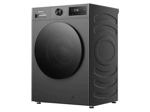 Lavadora carga frontal Hisense WF1I9042BTP2 9 kg 1400 rpm 15 programas Tecnología Inverter Función Vapor 99% Inox Gris