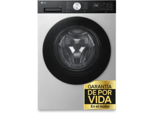 Lavadora carga frontal LG F2X50S8TSC 8 kg 1200 rpm 12 programas Fondo reducido Inox