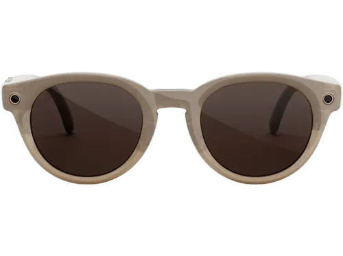 Gafas IA Meta Nova Arenisca Lentes en chocolate Gafas con IA y cámara Talla Estándar Unisex