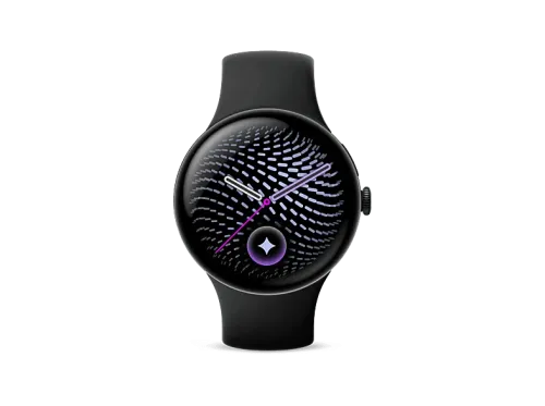 Smartwatch Google Pixel Watch 5 45mm Hasta 40h Autonomía Wear OS 7.0 Gemini Intelligence y Google Health Correa Silicona Obsidiana