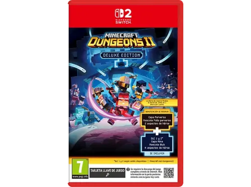 Nintendo Switch 2 Minecraft Dungeons II Deluxe Edition (Game Key Card)