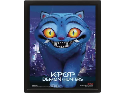 Póster 3D Pyramid Kpop Demon Hunters Derpy 23,5 x 28,5 cm