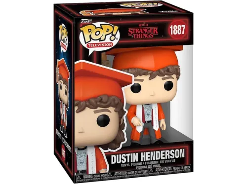 Figura Funko Pop! Stranger Things (T4-5): Dustin Henderson 10 cm Vinilo