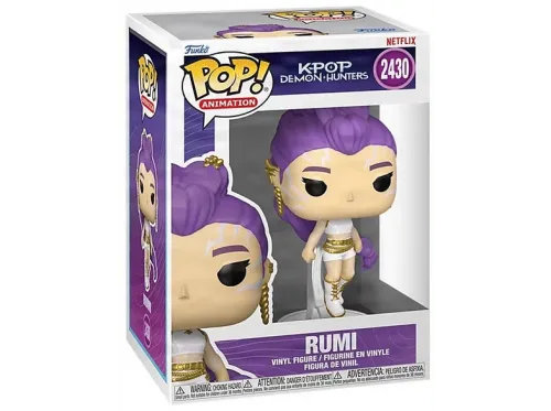 Figura Funko Pop! KPOP Demon Hunter: Rumi 10 cm Vinilo Brilla en la oscuridad