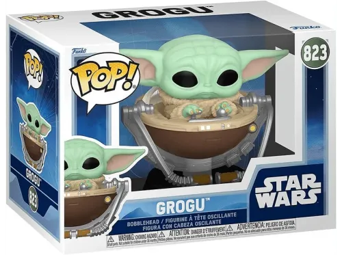 Figura Funko Pop! Star Wars: Grogu in Pram 10 cm Vinilo