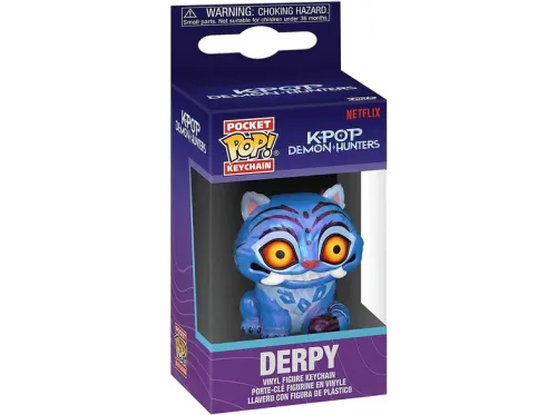 Llavero Funko KPop Demon Hunters: Derpy 4 cm Vinilo