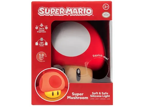Lámpara Sherwood Super Mario: Supera Seta 15 cm Rojo