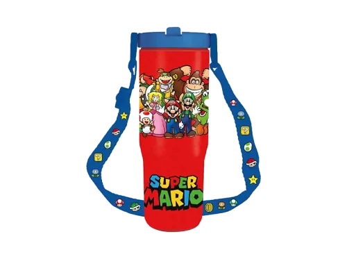 Termo Sherwood Super Mario 880 ml Con cuerda Térmica Acero inoxidable