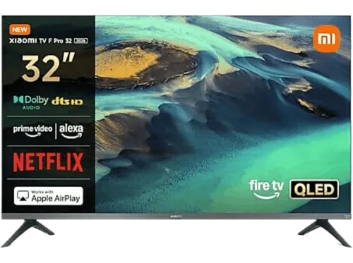 TV QLED 32" Xiaomi 32 F PRO HD-Ready ARM Cortex-A55 Smart TV Negro