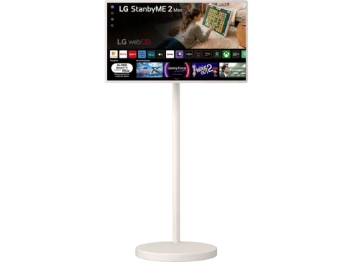 TV LED 32" LG StanbyMe 2 32LX6BPGA UHD 4K Procesador Inteligente α8 AI Processor 4K Gen3 Smart TV Blanco Roto
