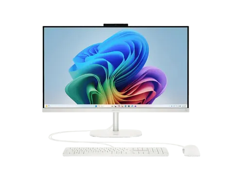 All in one HP OmniStudio Next Gen AI 27-cw0005ns Copilot+PC 27" Full-HD AMD Ryzen™ AI 7 445 50 TOPS 32 GB RAM 1 TB SSD Windows 11 Home Blanco