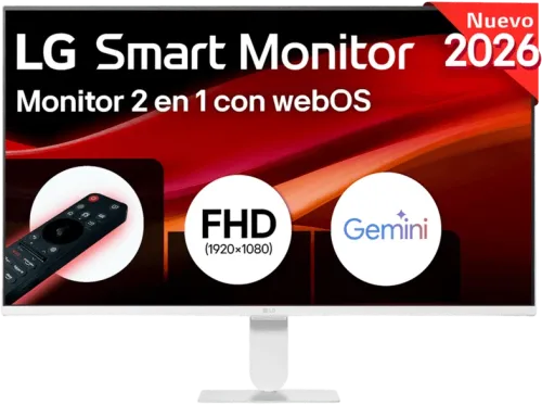 Monitor LG 32U501SB-W 32 " Full-HD 120 Hz 5 ms Altavoces integrados Blanco