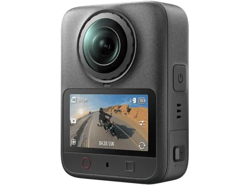 Cámara deportiva DJI Osmo 360 II Adventure Combo 8K/60 fps 100 min Estabilización electrónica Sensor CMOS WiFi Negro