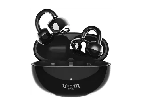 Auriculares True Wireless Vieta Clip 24h IPX4 Bluetooth 6.0 Negro