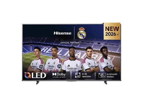 TV QLED 85" Hisense 85E7S QLED 4K Escalador 4K IA Modo Juego Plus Dolby Visión IQ Negro