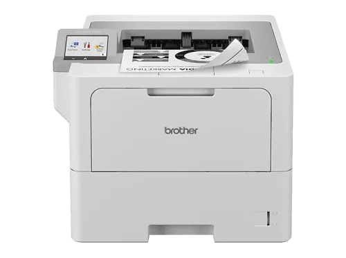 Impresora láser Brother HL-L6410DN Monocromo Red Cableada y WiFi Opcional 50ppm Blanco