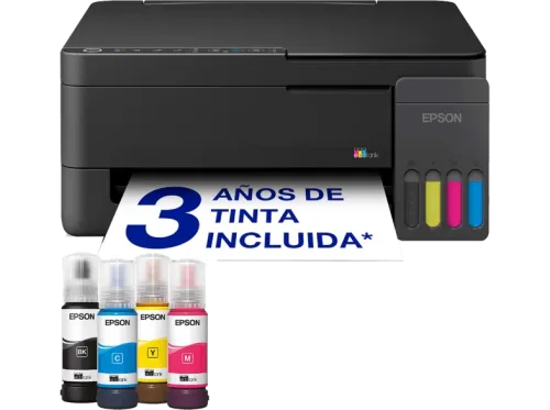 Impresora multifunción tinta Epson EcoTank ET-2915 Impresión Escaneo Copia Negro
