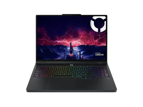 Portátil gaming Lenovo Legion Pro 5 16ADR10 16" WQXGA AMD Ryzen™ 9 8945HX 32GB RAM 1TB SSD GeForce RTX™ 5070 Sin sistema operativo Negro