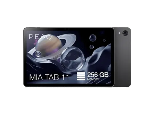 Tablet PEAQ MIA Tab WiFi 6 11" WXGA 6GB RAM 256GB Allwinner A537 Android IPS Incluye Teclado Gris