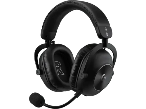 Auriculares gaming Logitech G Pro X3 Lightspeed Inalámbrico BT-USB Micrófono Ecualizador Personalizable Transductores 50mm PC-Mac PS5 Negro