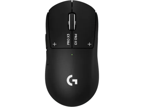 Ratón gaming Logitech G Pro X3 Superstrike Inalámbrico 48.000ppp Sensor Hero 2 Lightspeed-BT Sistema respuesta háptica 135hrs PC-Mac Negro