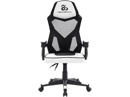 Silla gaming Newskill Eros Mesh Carga máx. 150 kg Respaldo mallado Tela transpirable Blanco